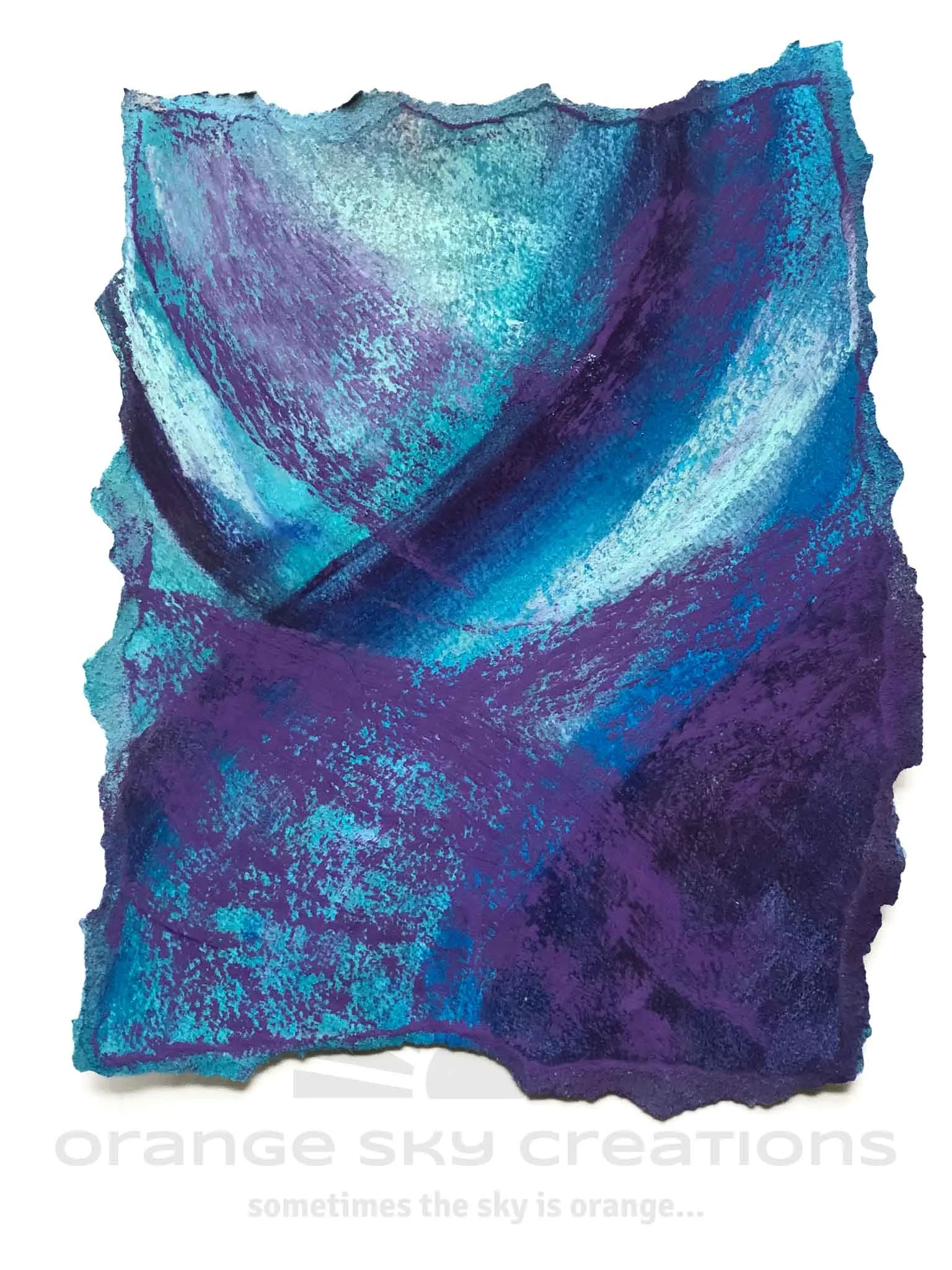 Be Fluid ~ Original Pastel Drawing
