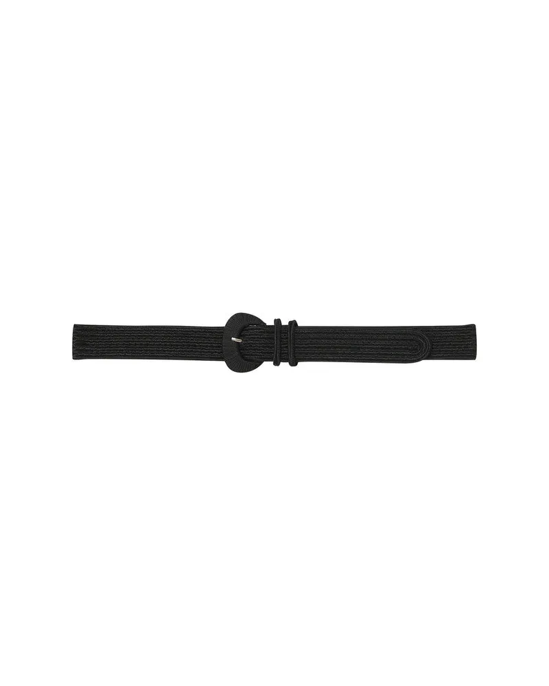 Black Fabric Belt