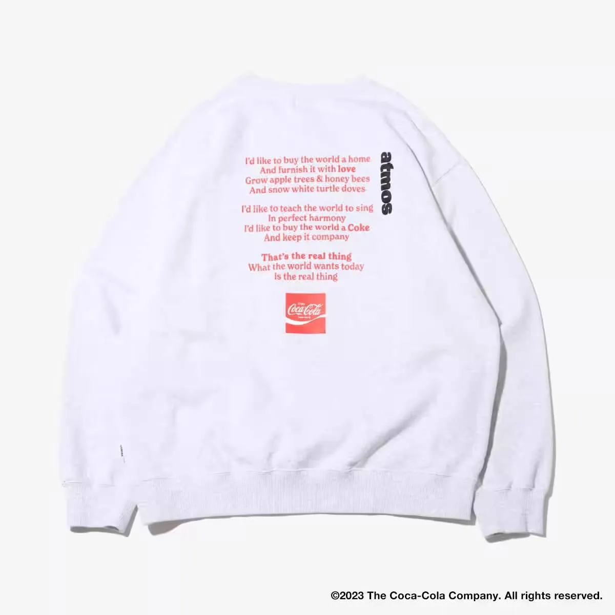 COCA-COLA X ATMOS SWEATSHIRTS