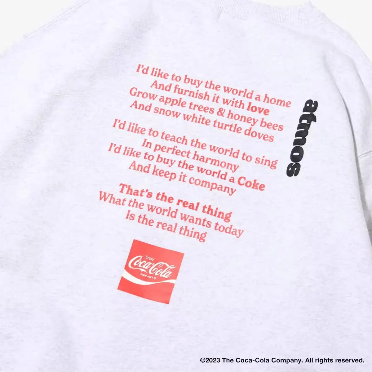 COCA-COLA X ATMOS SWEATSHIRTS
