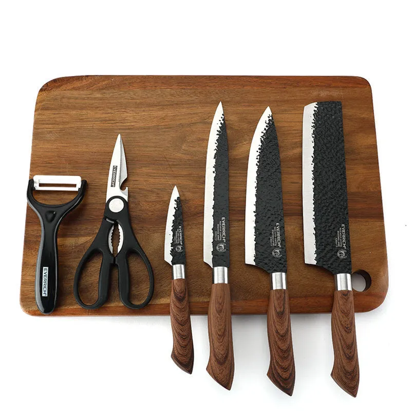  Enjoy a quality life: 50% discount  British professional chef knife set -6 pieces