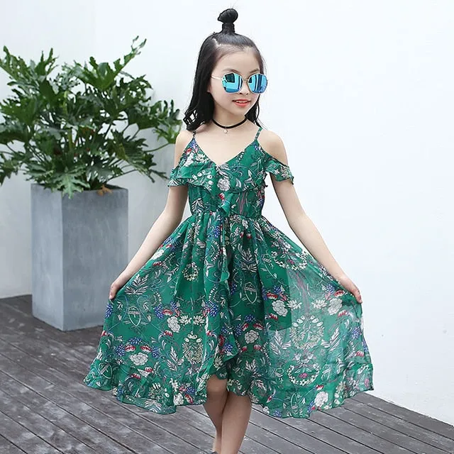 Girls Floral Dresses 6-14Years