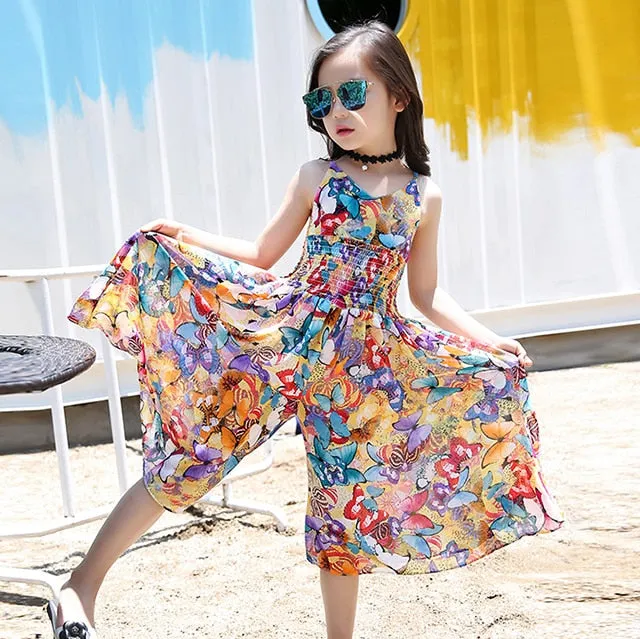 Girls Floral Dresses 6-14Years