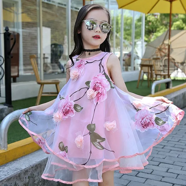 Girls Floral Dresses 6-14Years