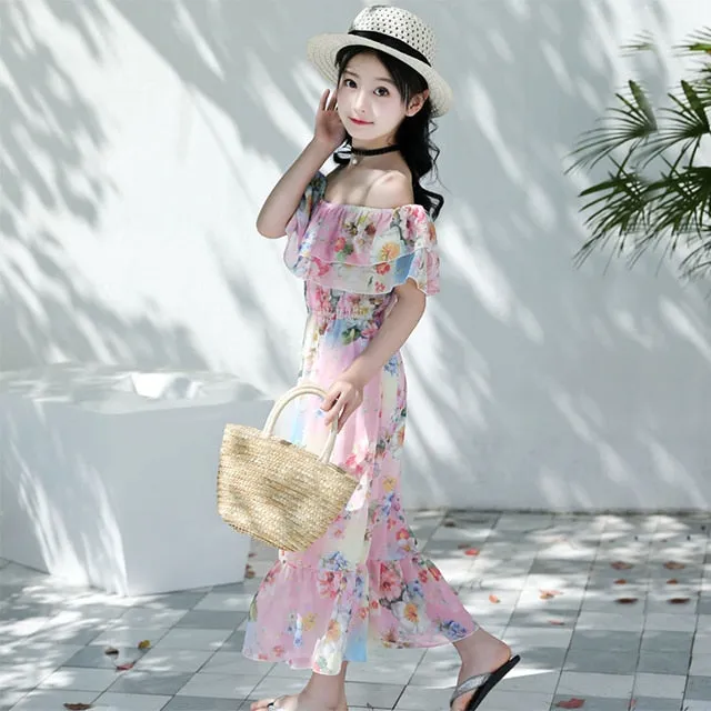 Girls Floral Dresses 6-14Years