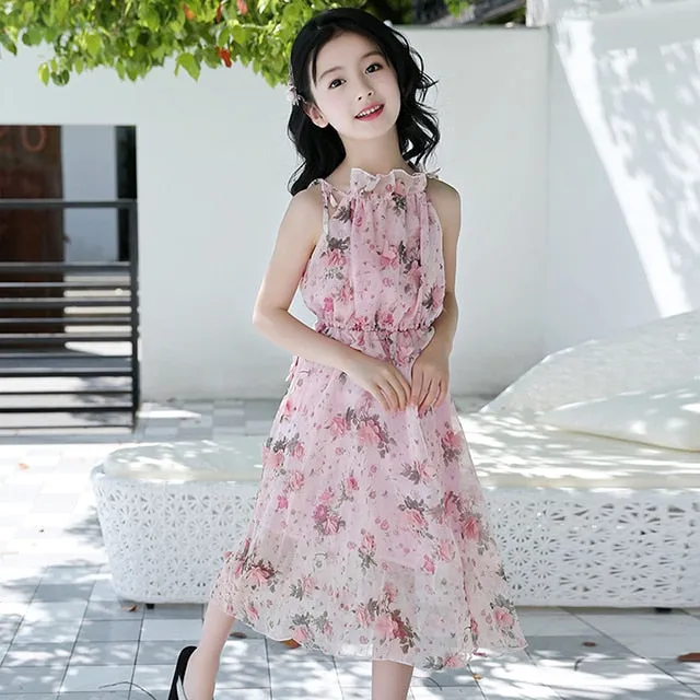 Girls Floral Dresses 6-14Years