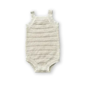 Grown Knitted Organic Singletsuit - Dune