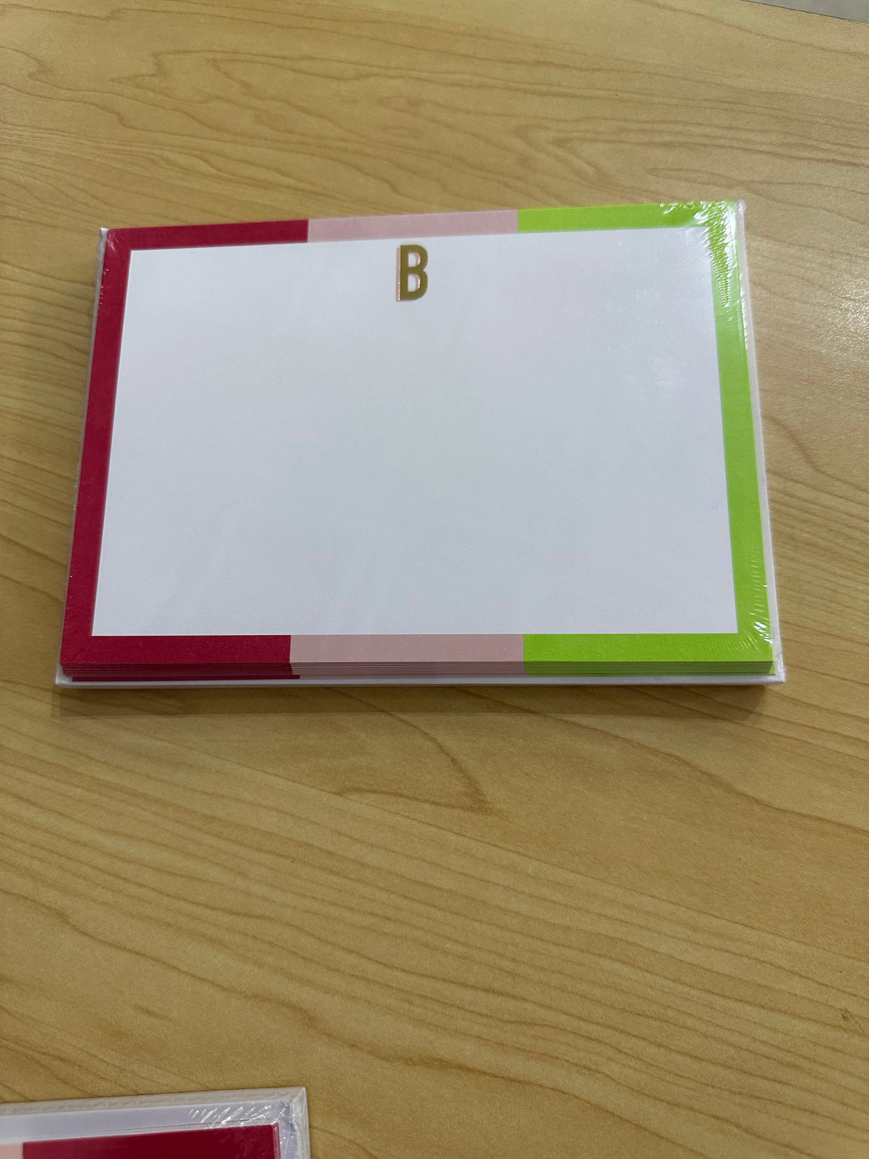 Initial Notecards Package 12