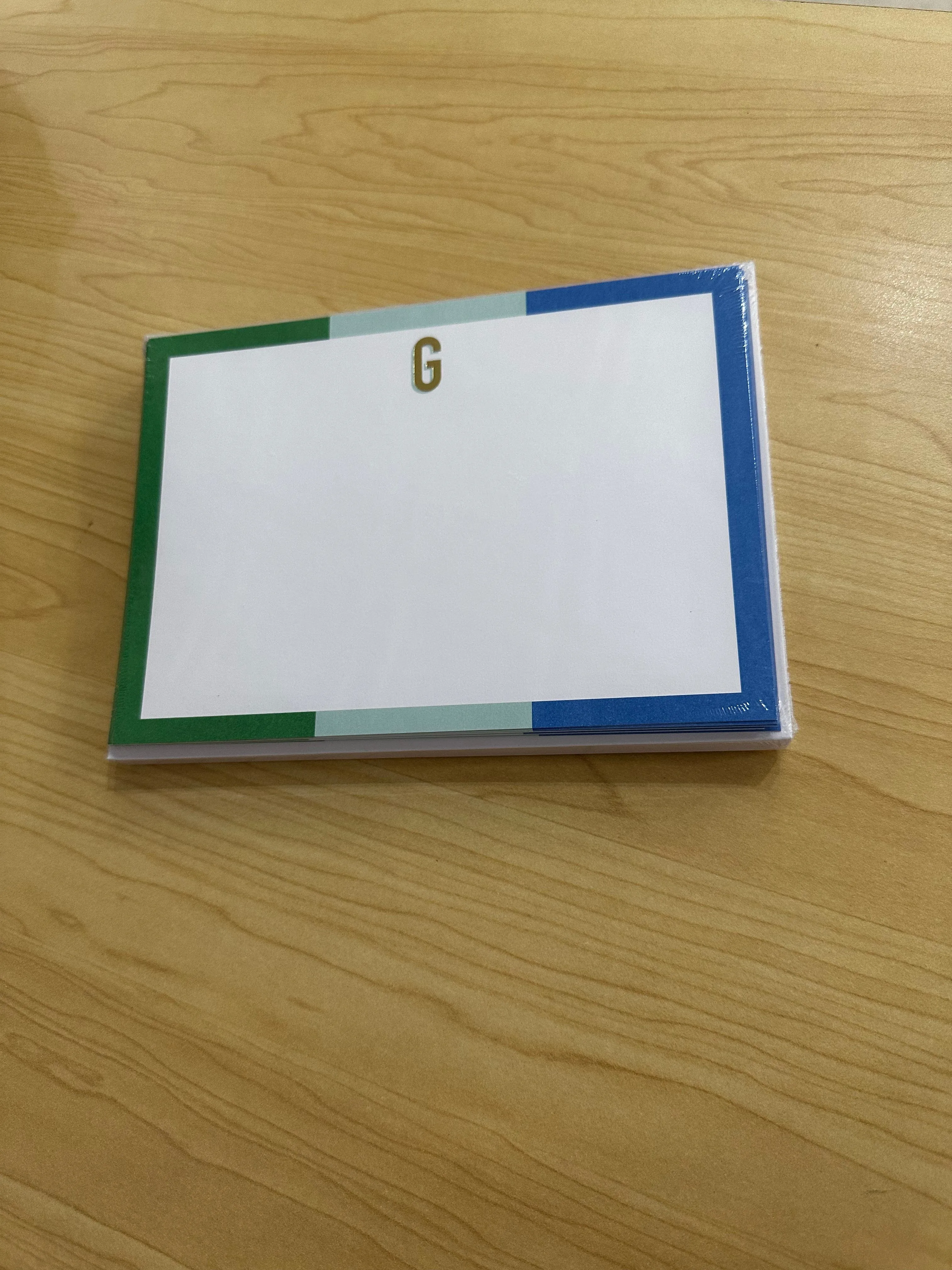 Initial Notecards Package 12
