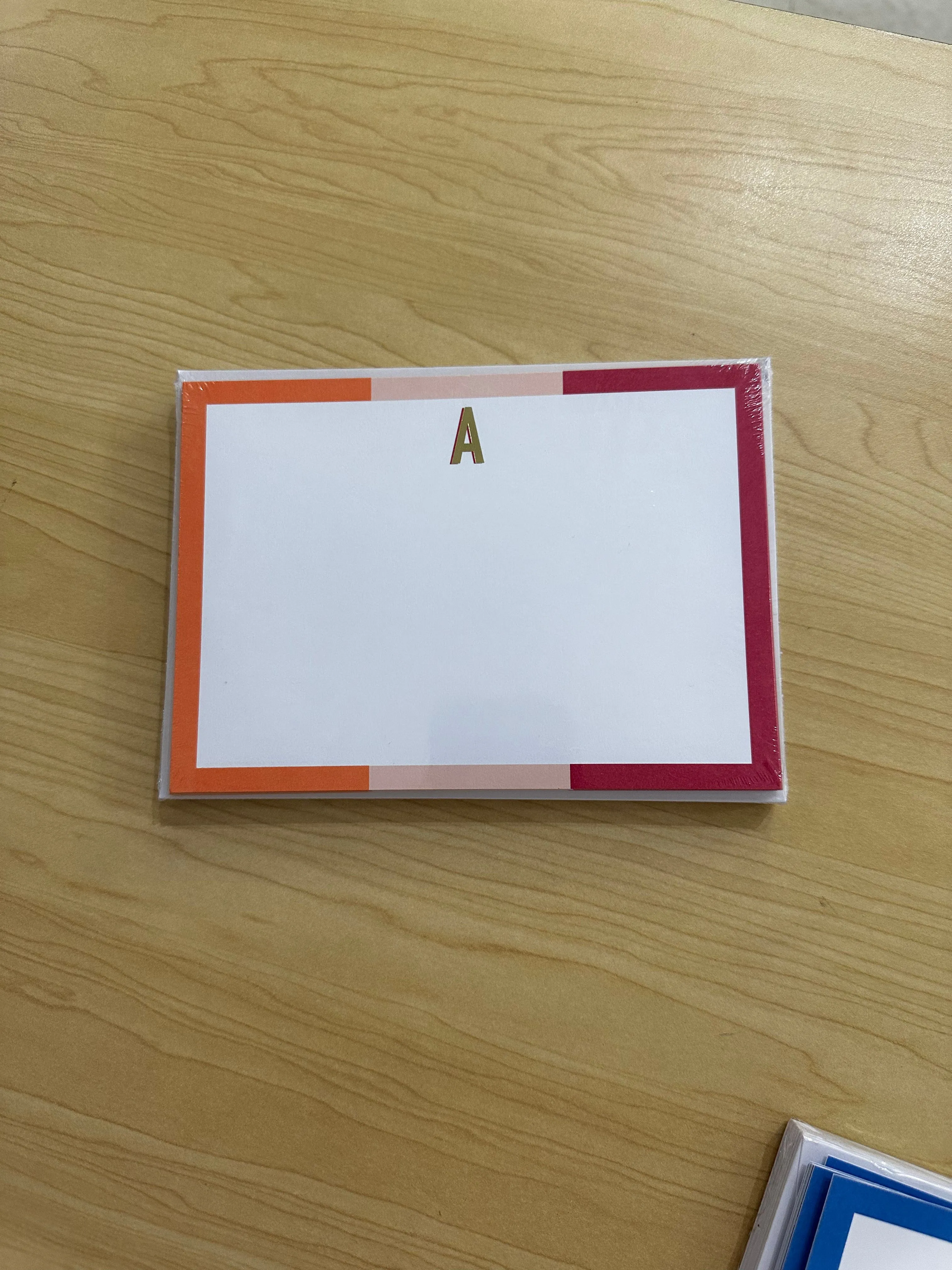 Initial Notecards Package 12