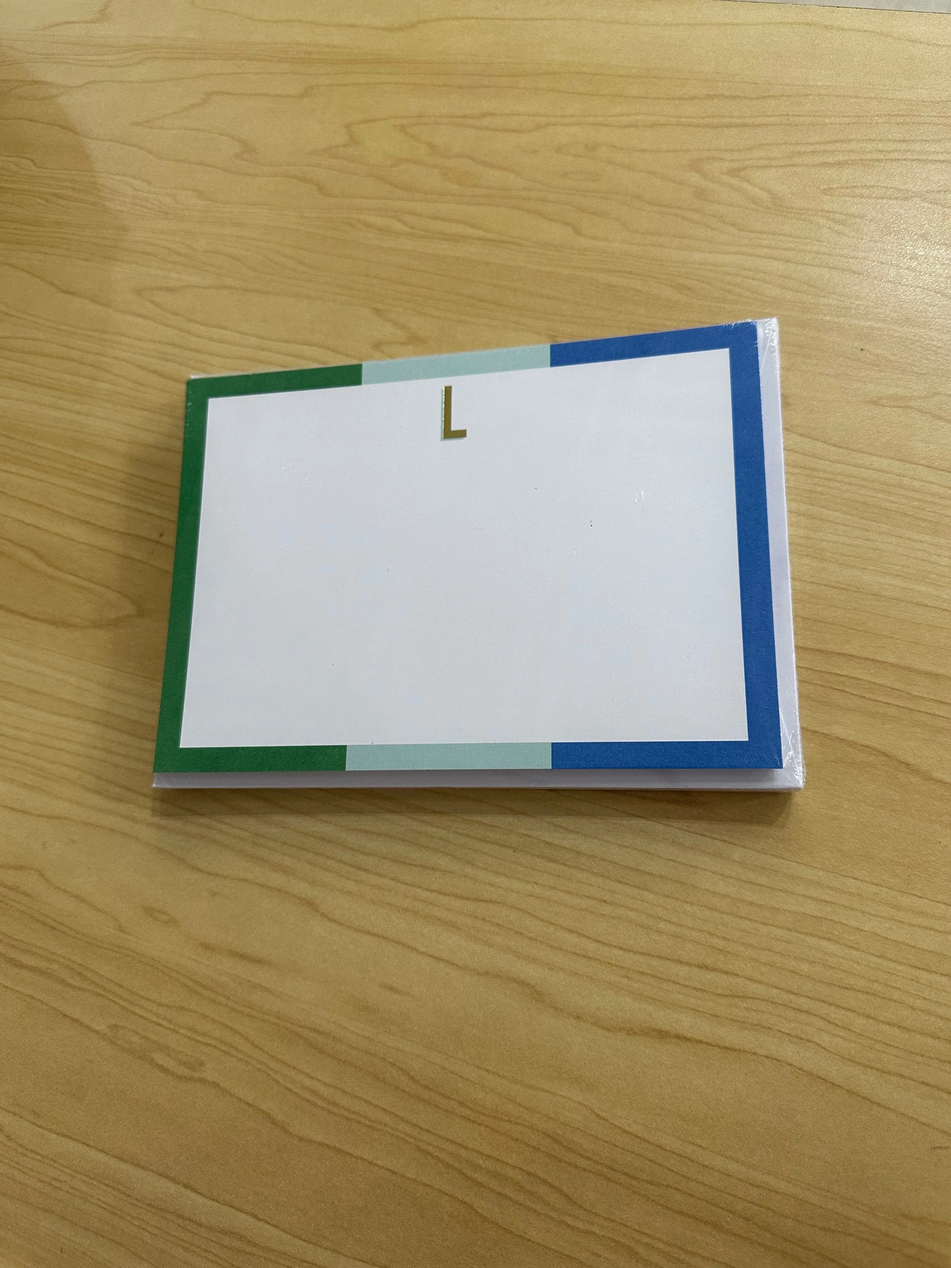 Initial Notecards Package 12
