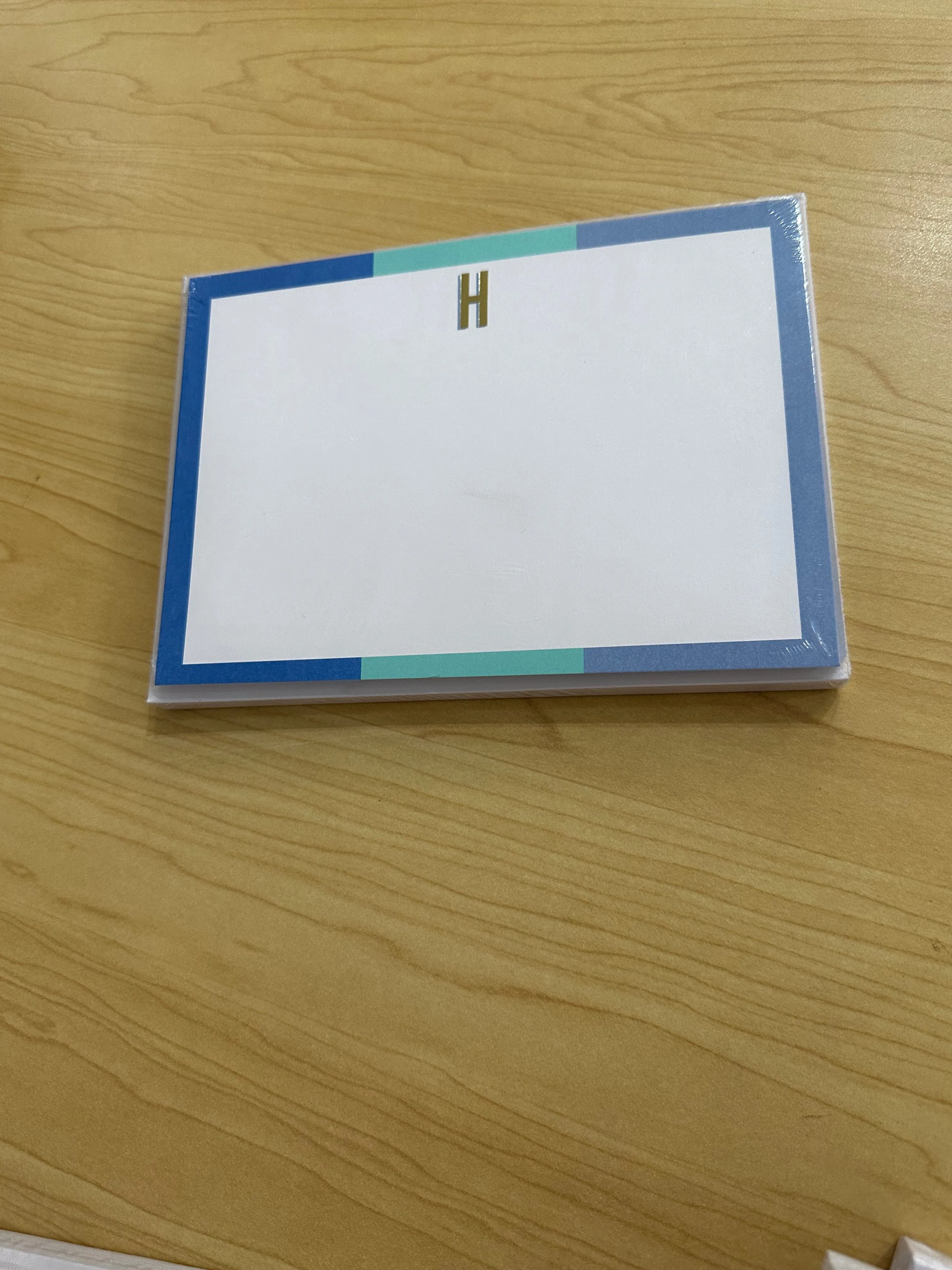 Initial Notecards Package 12