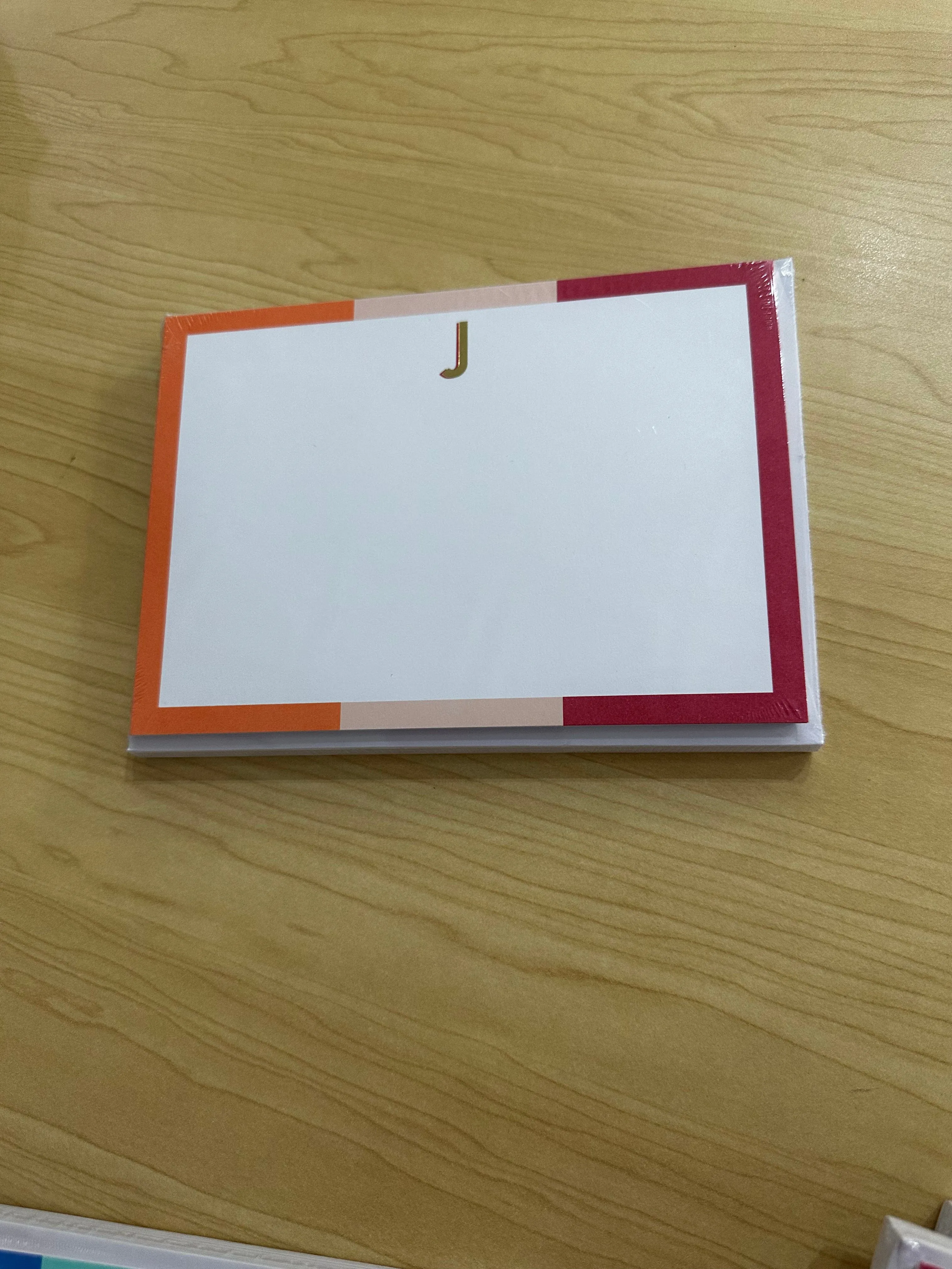 Initial Notecards Package 12