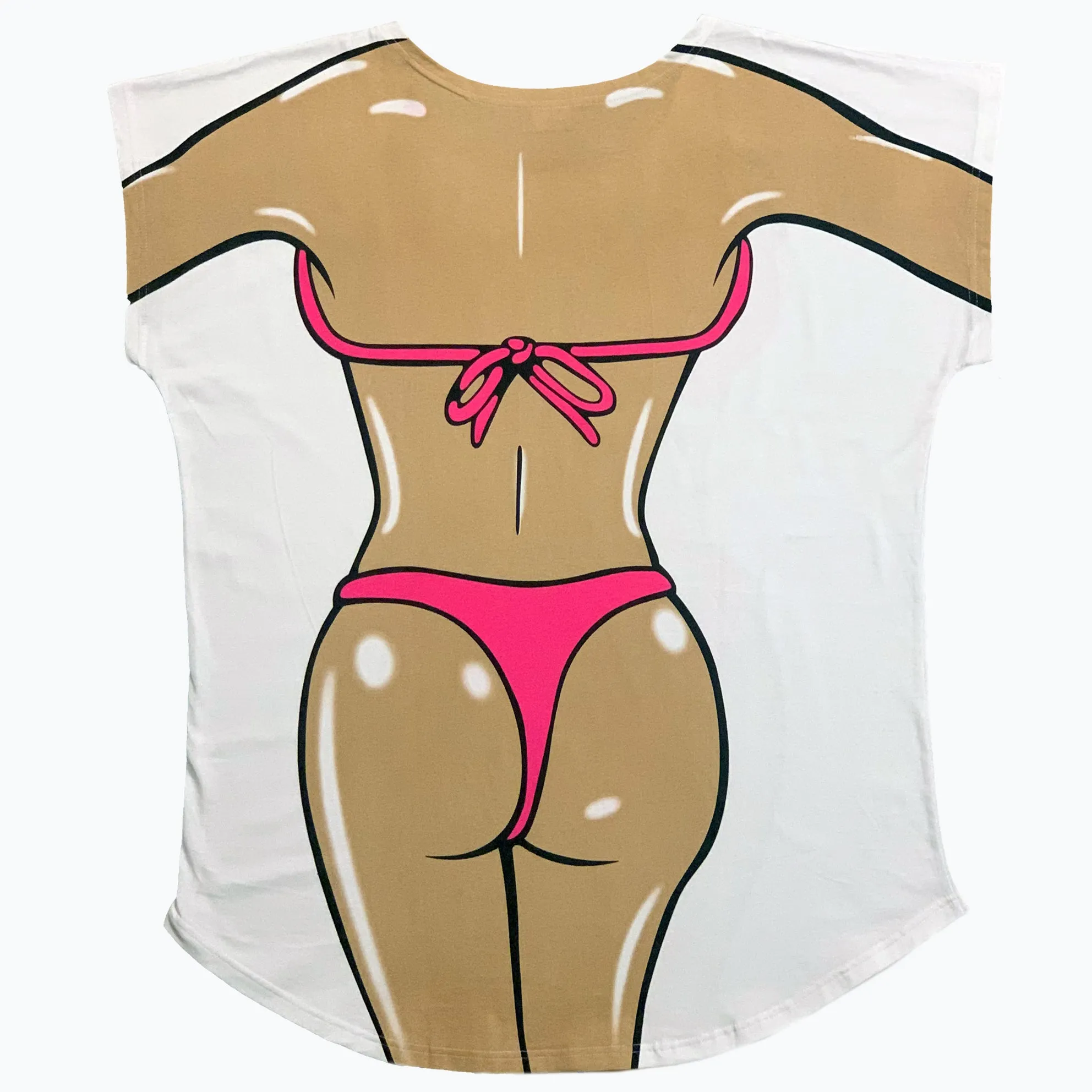Pink Bikini Women's Cover Up