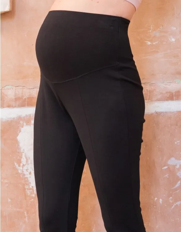 Ponte Trouser W/ Zip Cuff