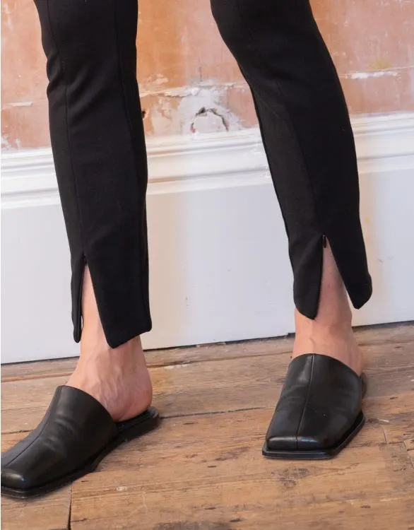 Ponte Trouser W/ Zip Cuff