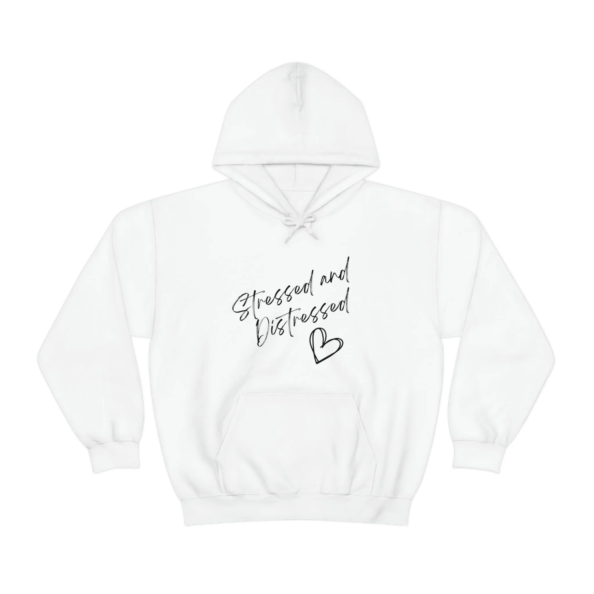 Stressed and Distressed Hooded Sweatshirts (Light Colors)
