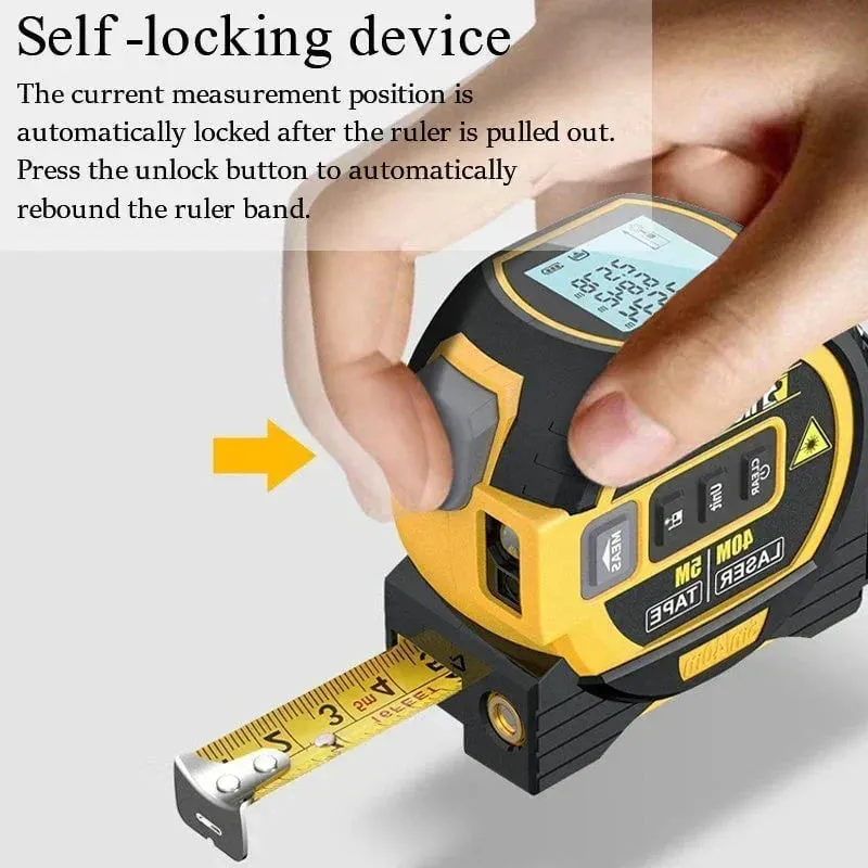 The maximum discount is 49%3-In-1 Infrared Laser Tape Measuring