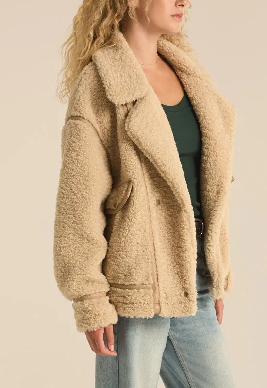 Z Supply - Ari Sherpa Coat Fossil